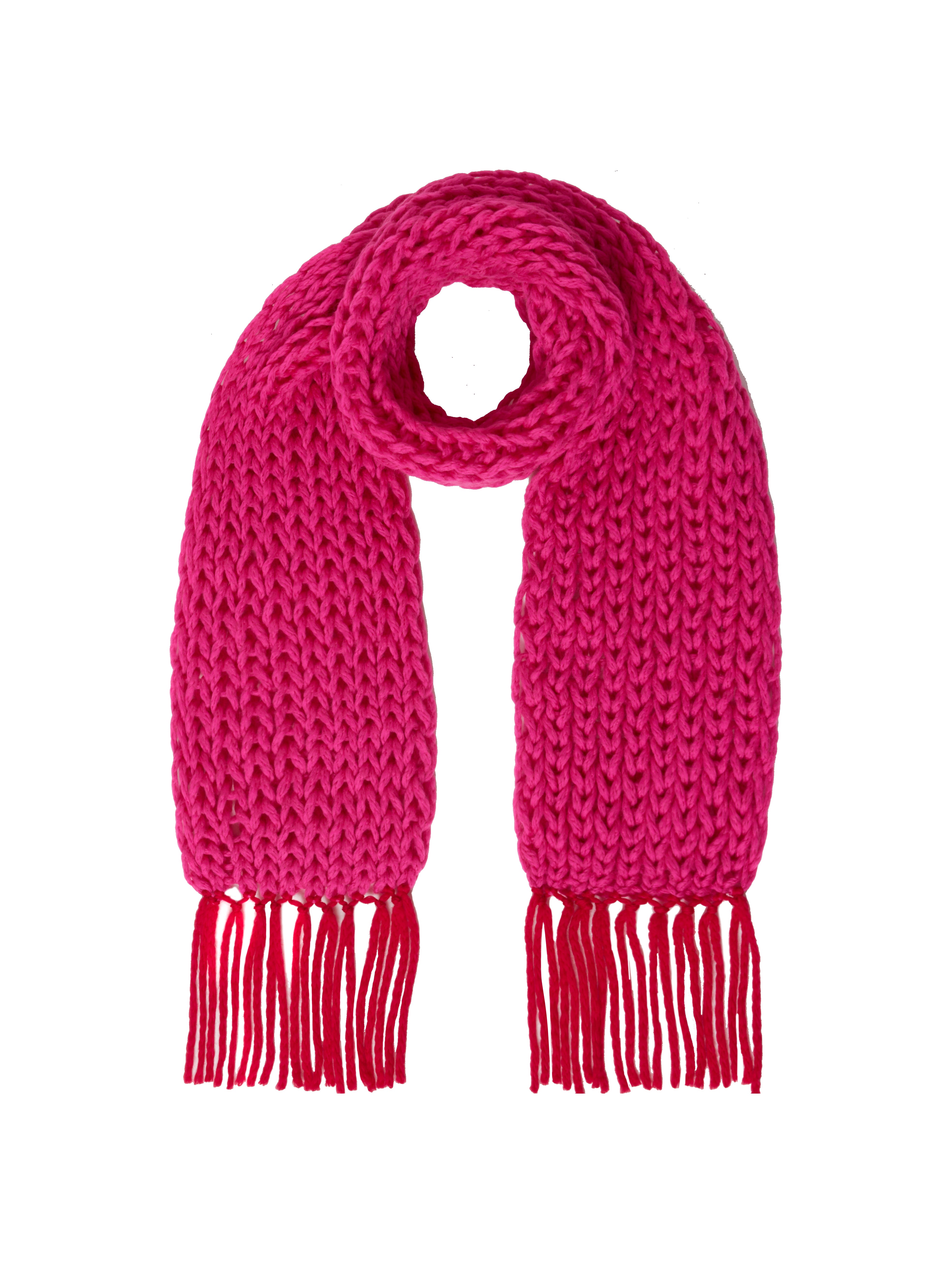 Scarf fringes Merino Wool