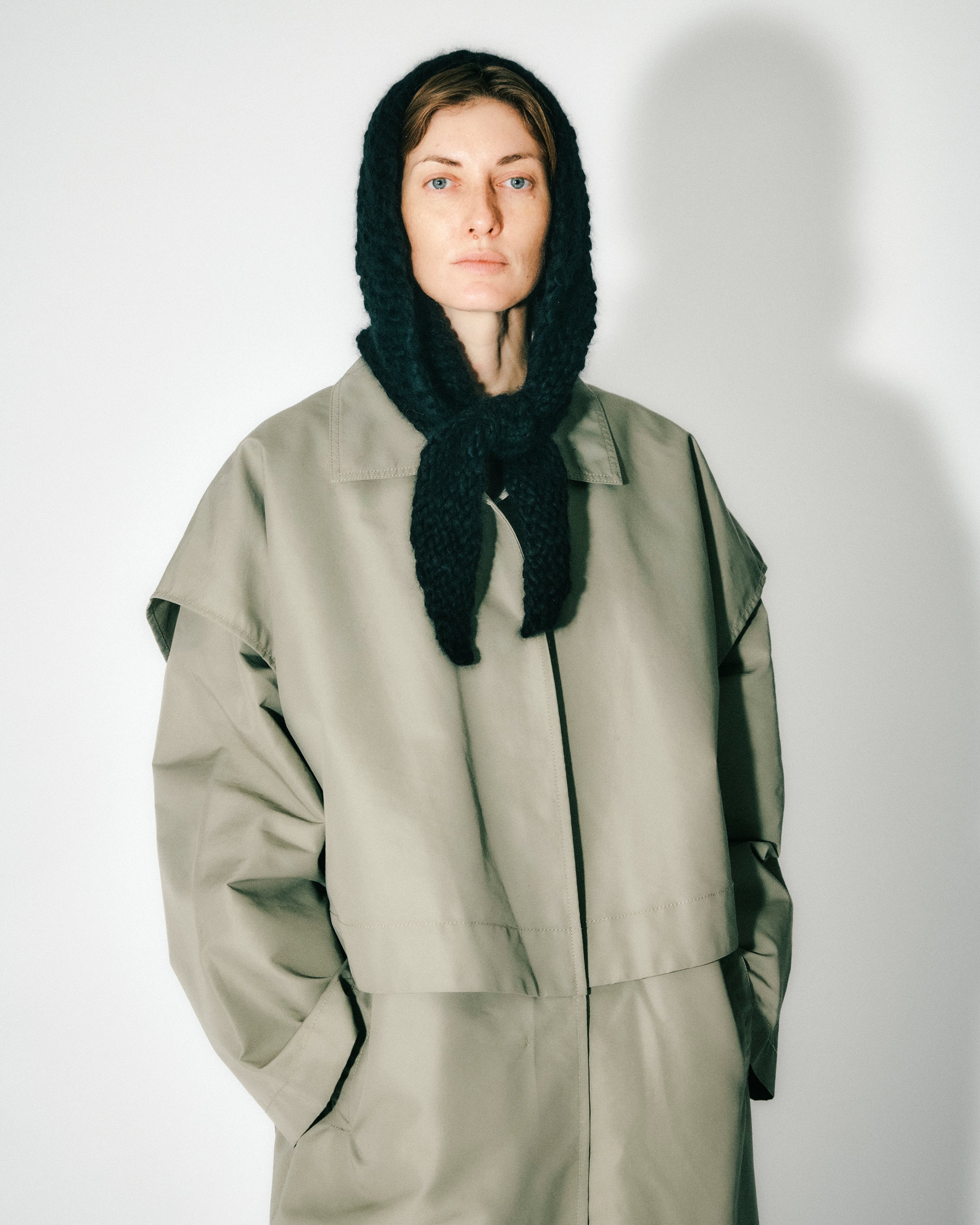 Klassische Strickjacke aus Merinowolle in Rot